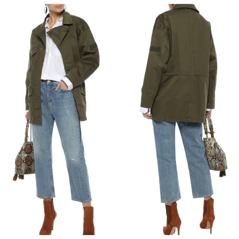 Current Elliott Updated Infantry Jacket Army Green Military Parka